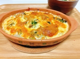 じゃがいもベーコングラタン