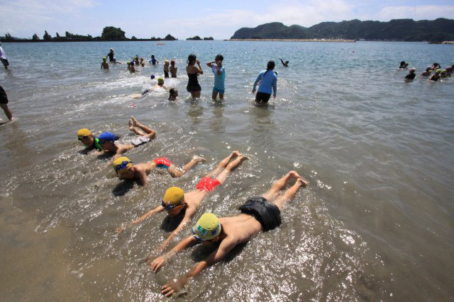 海開きの様子