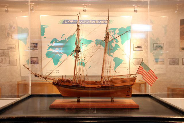 レディ・ワシントン号の模型
