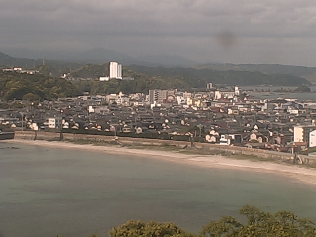 和歌山県の海ライブカメラ｢13上浦海岸ライブカメラ｣のライブ画像